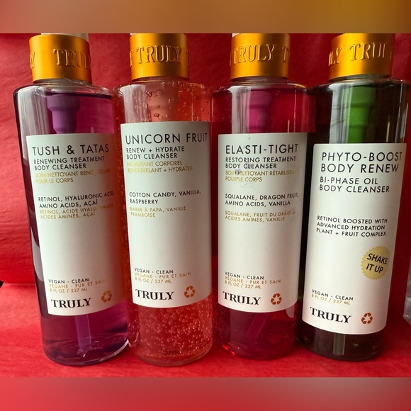 HUGE NEW Truly Beauty Lot Cleansers, Serums, Shave Oils, Sleep Mask, Body Mist - Picture 4 of 4